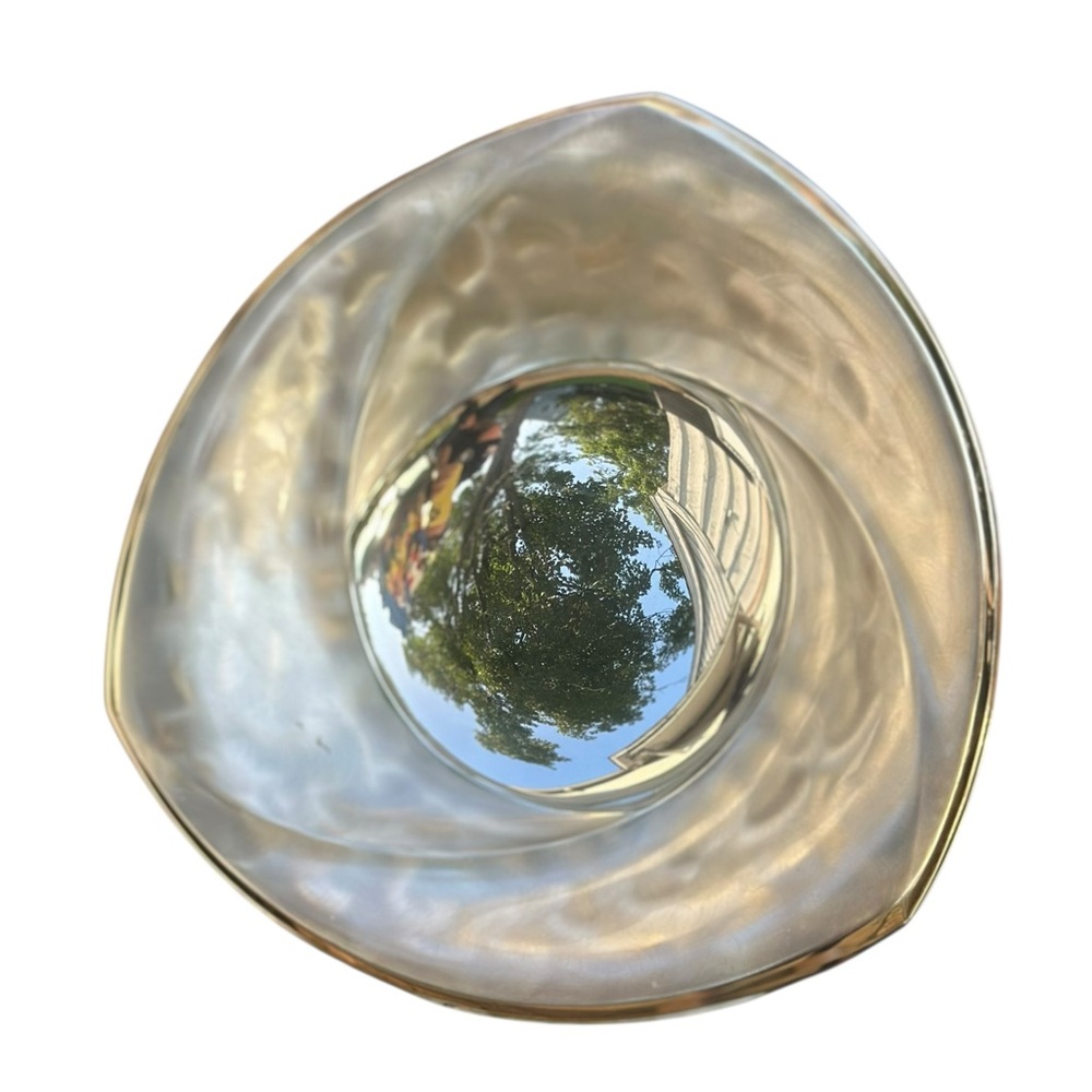 Beautiful WMF-IKORA Germany Silverplate Footed Bowl, Art Deco 1930-1940c